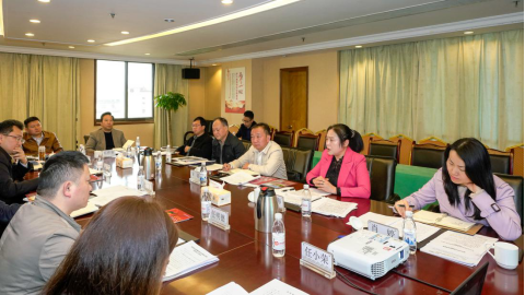 省文旅厅副厅长、党组成员宋铭率队调研pp电子集团