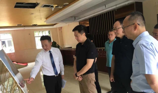集团向导率队考察pp电子旅馆部分存量项目