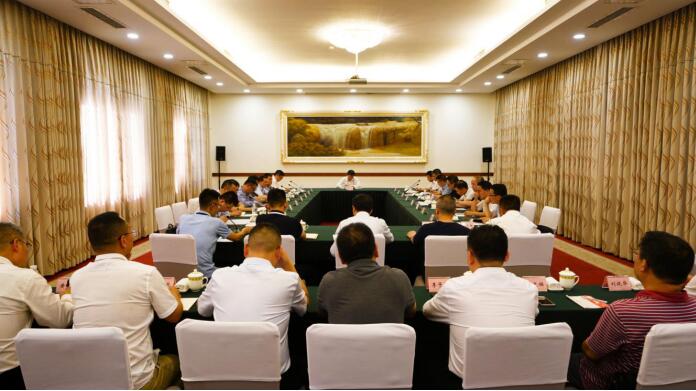 pp电子集团班子实地督导金牛宾馆改（扩）建工程