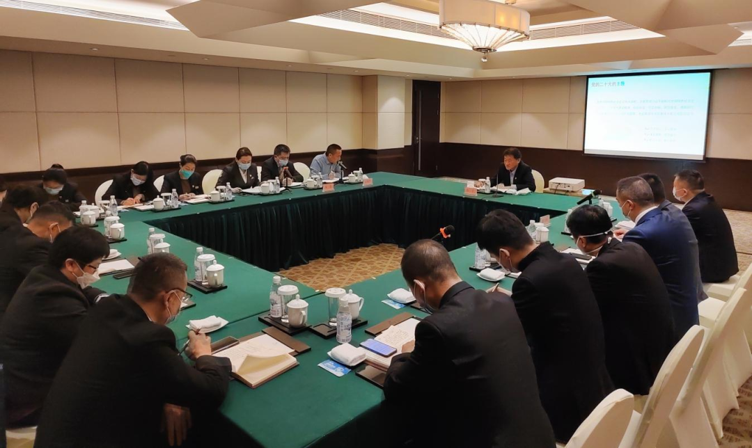 四川省pp电子集团党委书记、董事长任丁赴下层联系点宣讲党的二十大精神