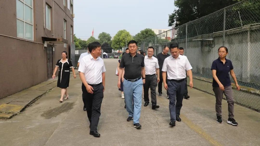 省pp电子集团向导带队调研锦弘集团文印中心保密命题阅卷印制基地